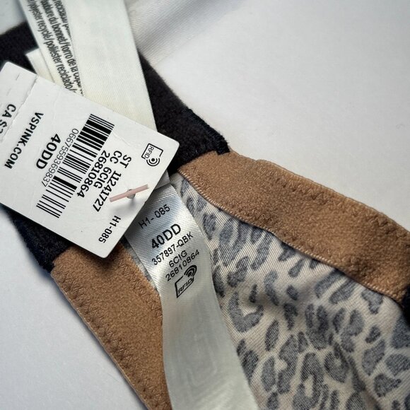 Victorias Secret Pink VS 40DD Push Up Bra Animal Print Wireless RN54867 NWT - Picture 8 of 13